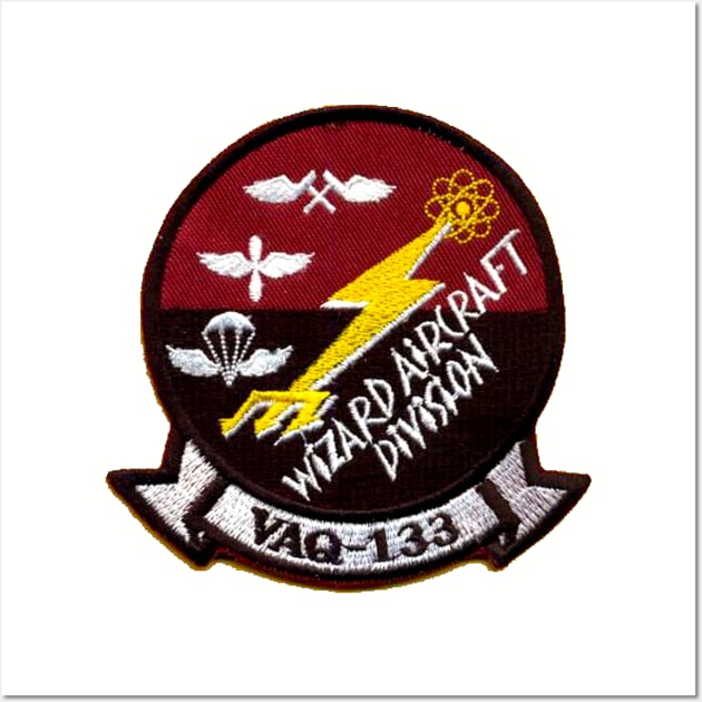 VAQ-133 Wizard Aircraft Squadron Wall Art by Spacestuffplus